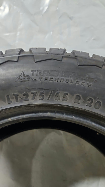 Used Tire - 275/65R20 Continental TerrainContact A/T