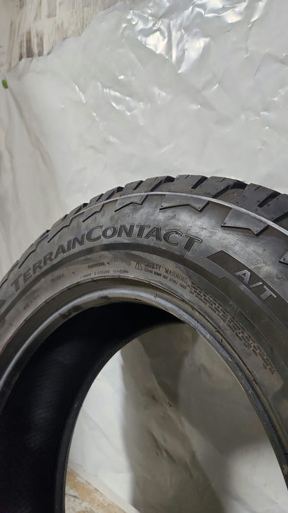 Used Tire - 275/65R20 Continental TerrainContact A/T
