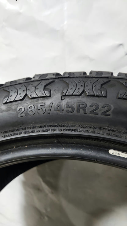 Used Tire - 285/45R22 Advanta ATX 850 7/32