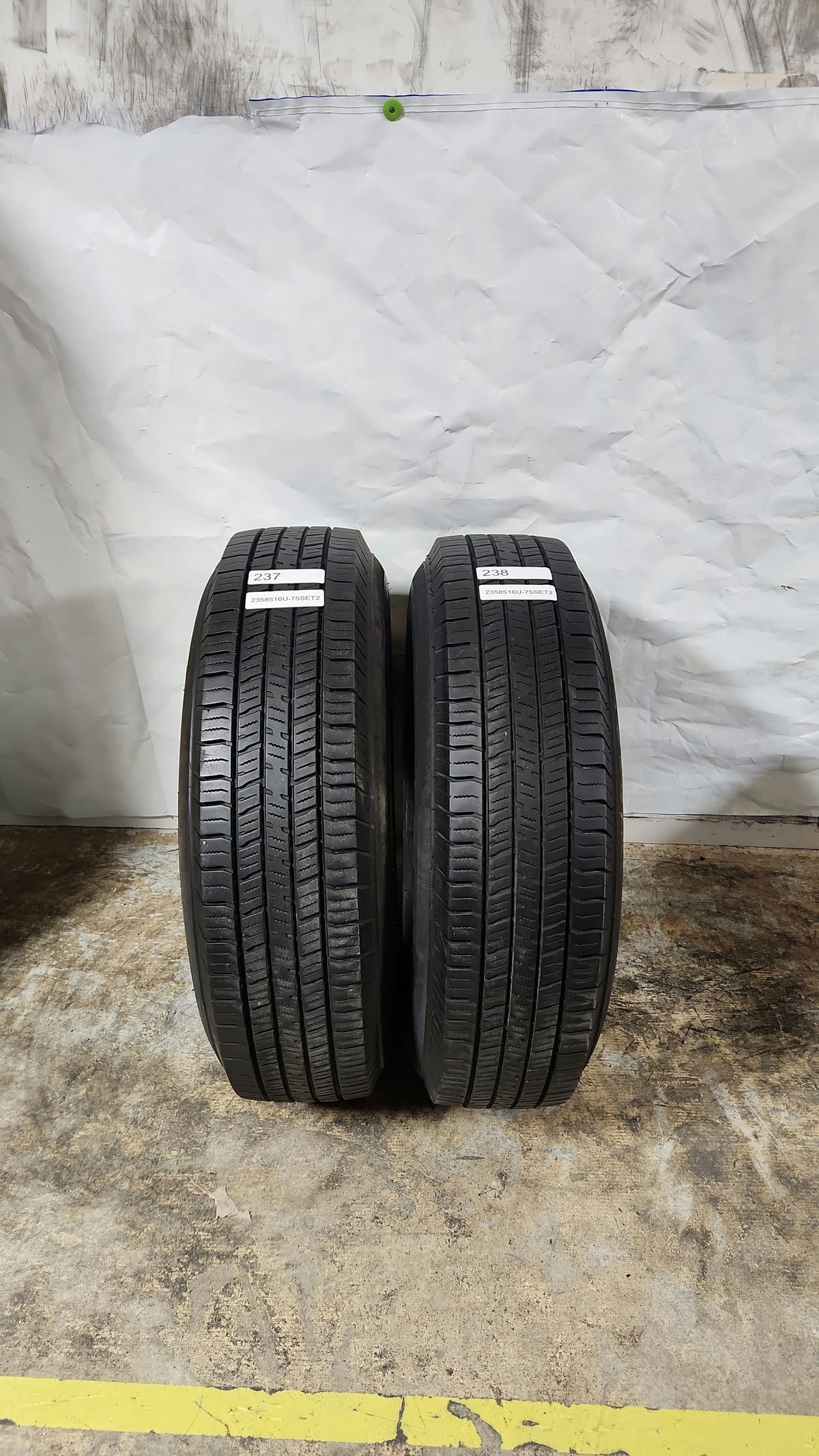 Set of 2 - 235/85R16 Kenda Klever H/T - Used Tires