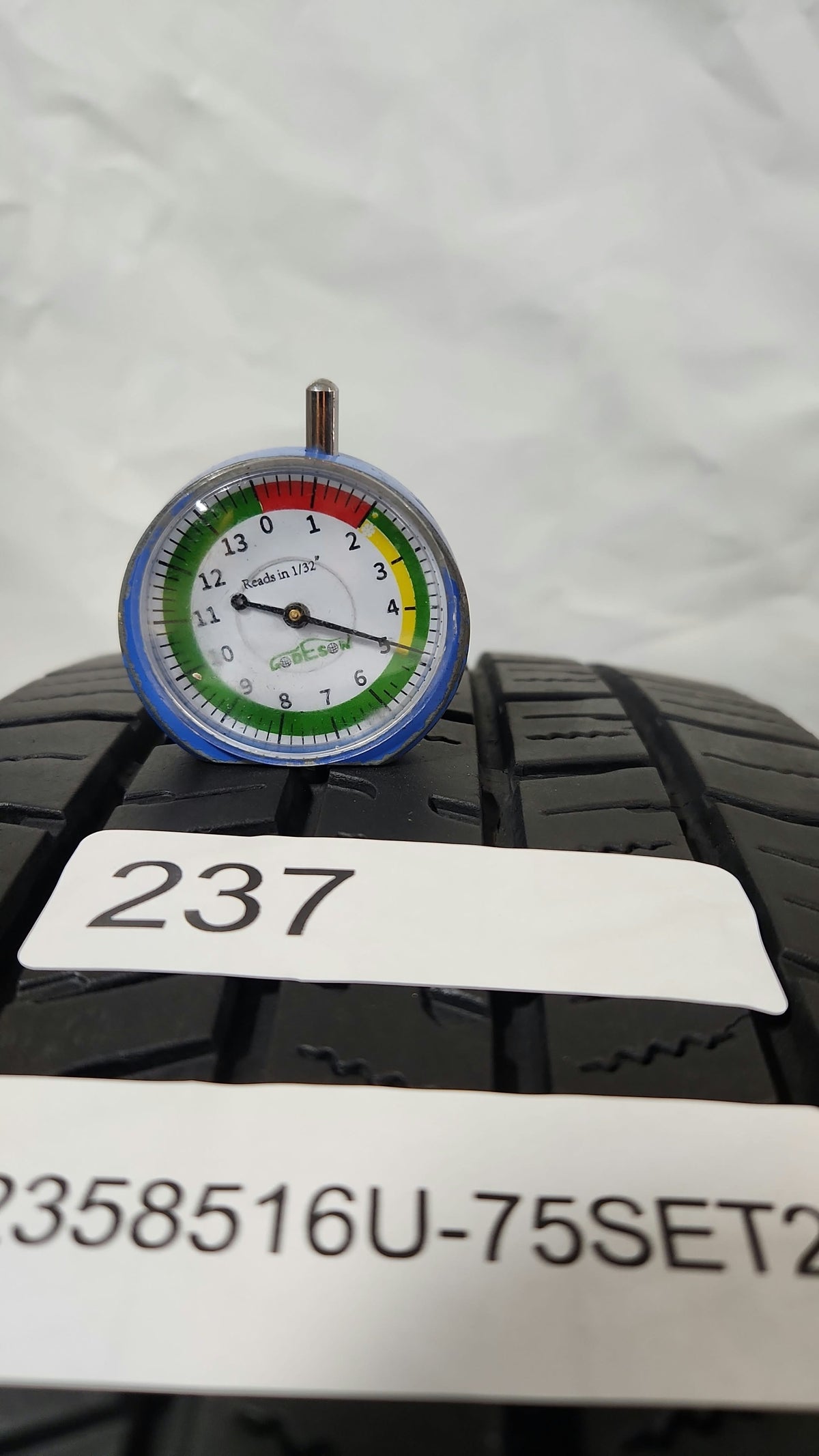 Set of 2 - 235/85R16 Kenda Klever H/T - Used Tires