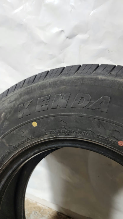 Set of 2 - 235/85R16 Kenda Klever H/T - Used Tires