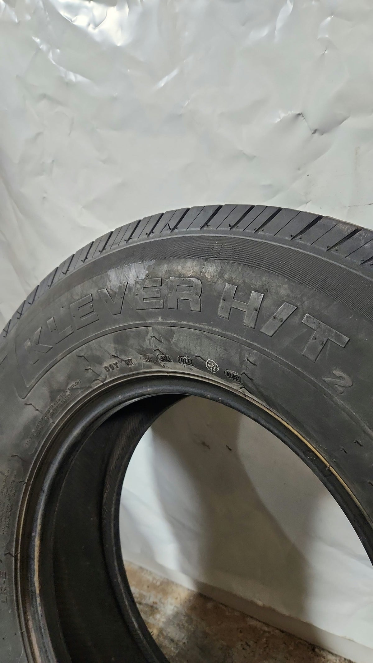 Set of 2 - 235/85R16 Kenda Klever H/T - Used Tires