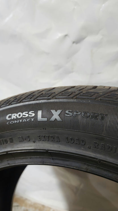 Used Tire - 285/40R22 Continental Cross Contact LX Sport 7/32
