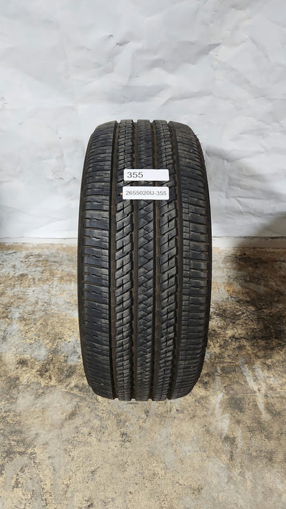 Used Tire - 265/50R20 Bridgestone Ecopia H/L 422 Plus