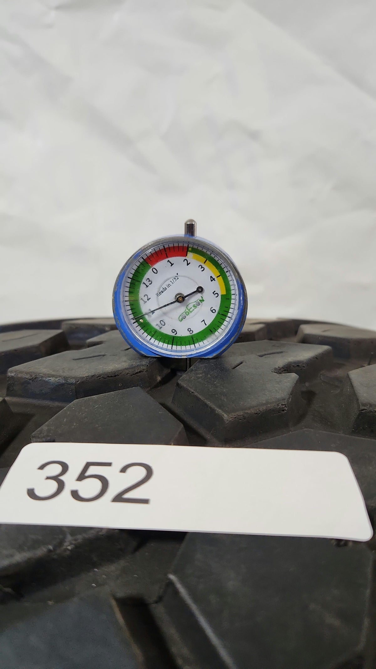Used Tire - 35X12.50R22 Suretrac Wide Climber M/T 11/32