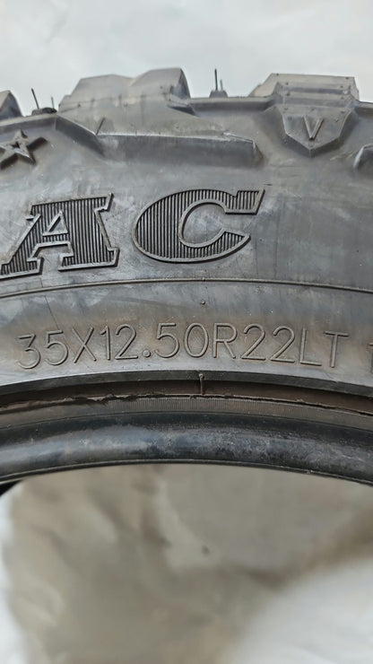 Used Tire - 35X12.50R22 Suretrac Wide Climber M/T 11/32
