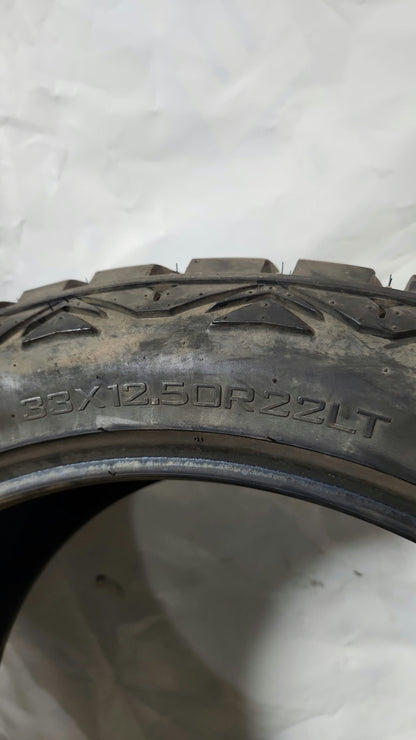 Used Tire - 33X12.50R22 Haida HD878 R/T 9/32