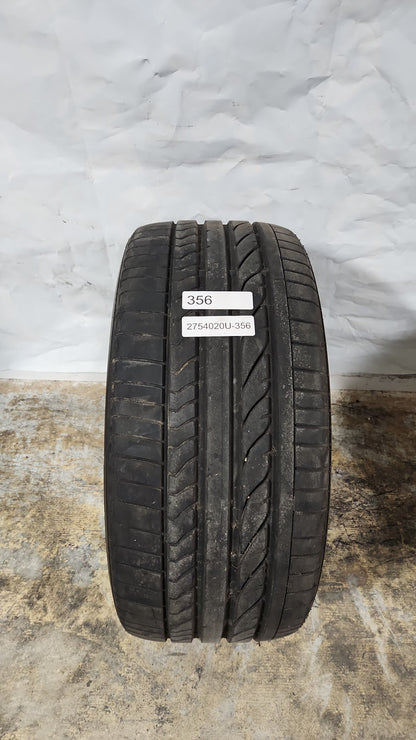 Used Tire - 275/40R20 Bridgestone Dueler H/P Sport