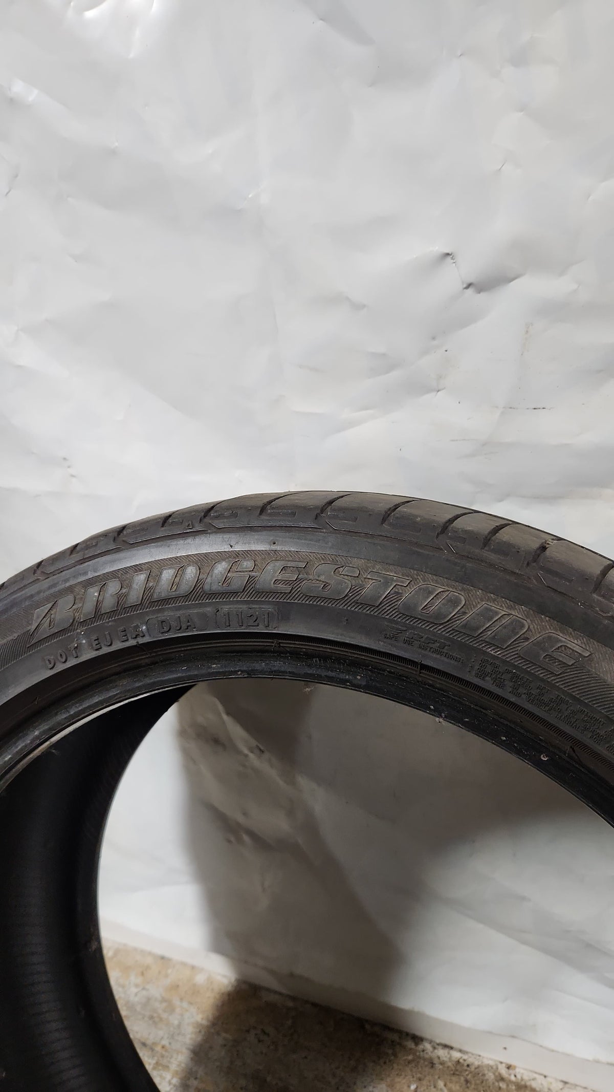 Used Tire - 275/40R20 Bridgestone Dueler H/P Sport