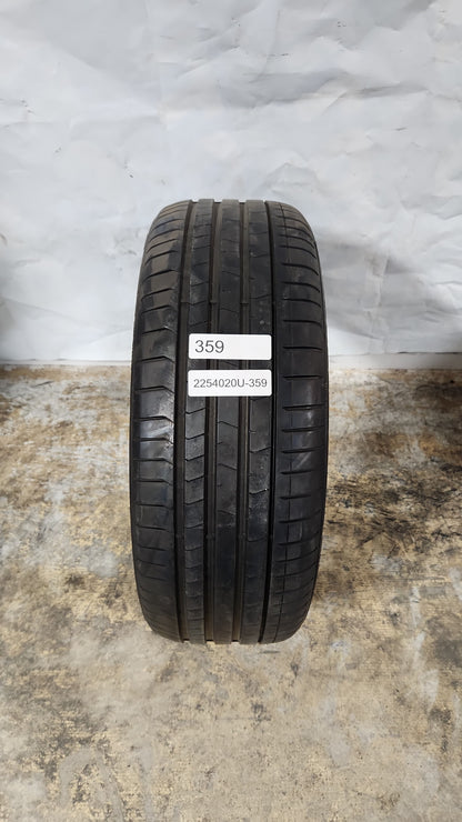 Used Tire - 225/40R20 Pirelli PZero