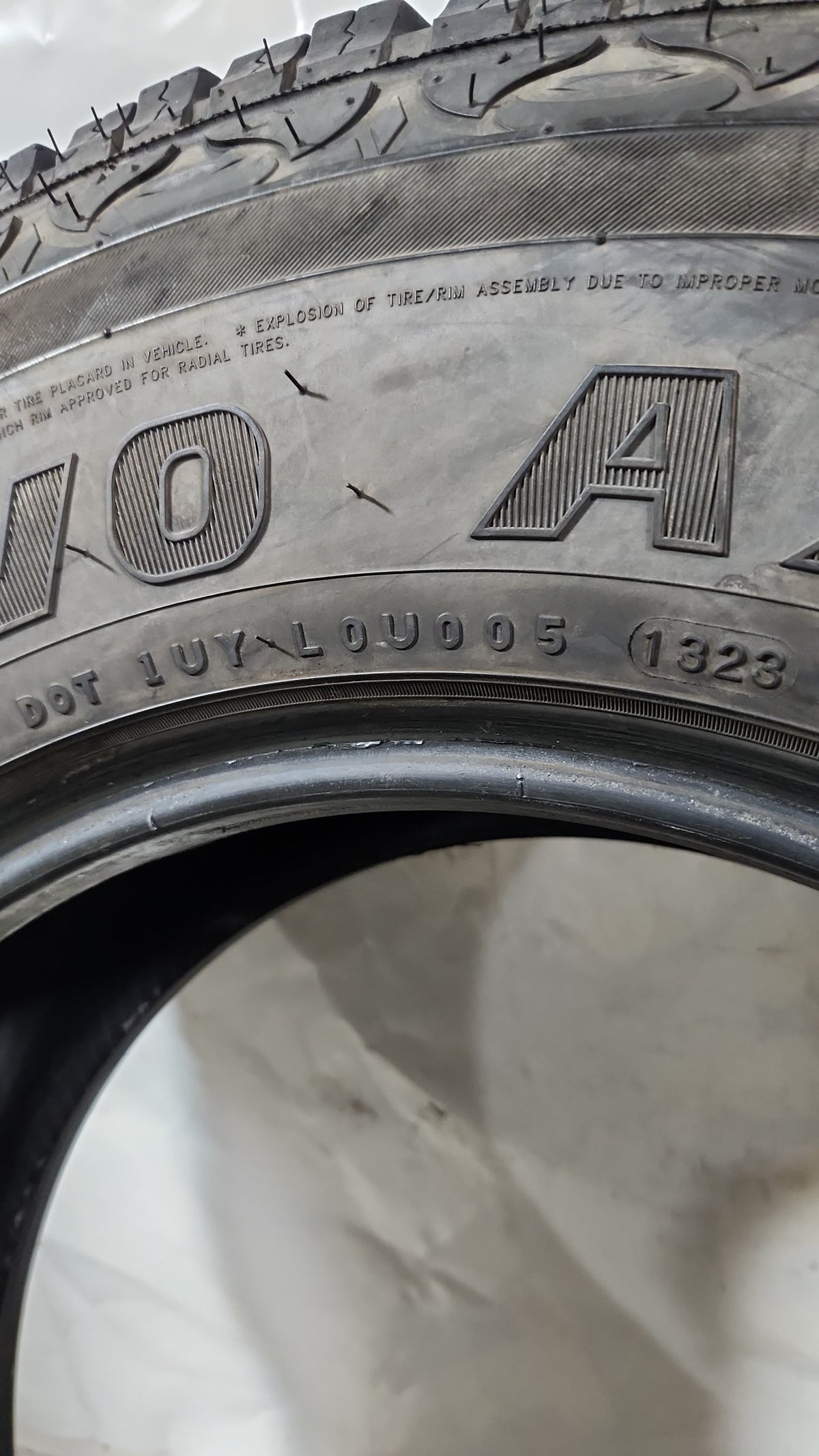 Used Tire - 275/70R18 Maxxis Bravo AT-771