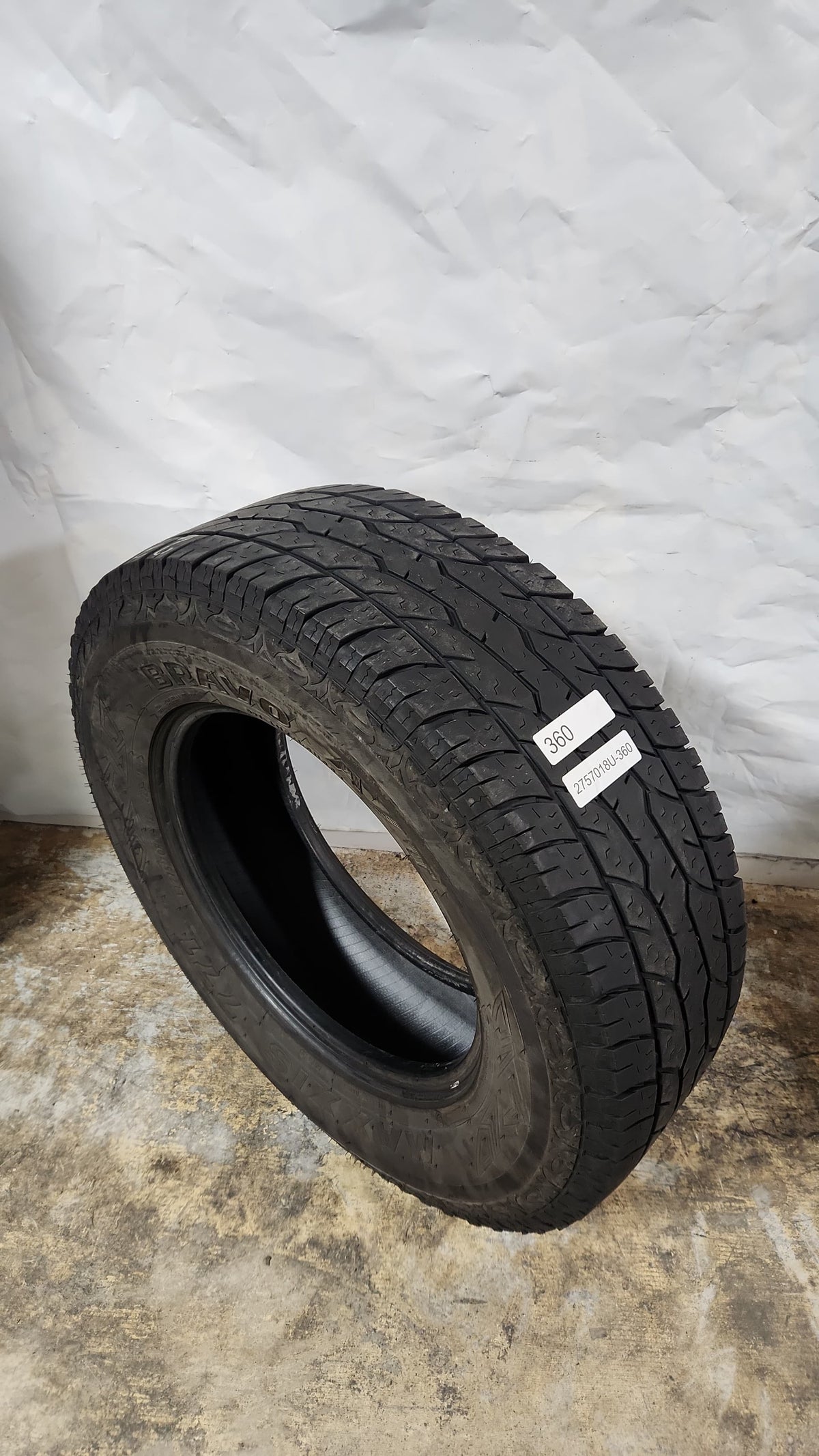 Used Tire - 275/70R18 Maxxis Bravo AT-771