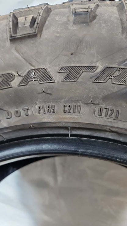 Set of 2 - 275/65R18 Goodyear Wrangler Duratrac - Used Tires