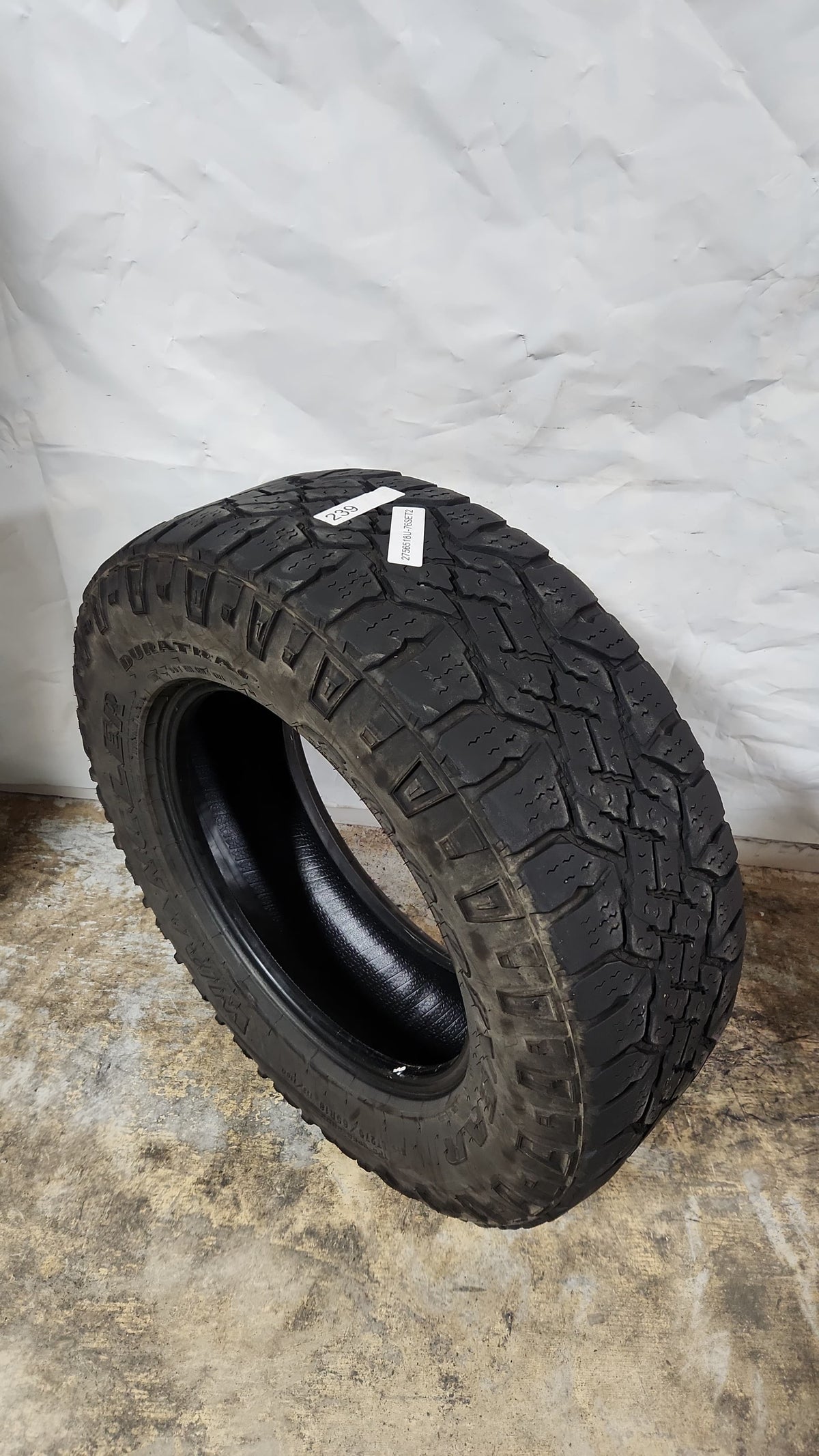 Set of 2 - 275/65R18 Goodyear Wrangler Duratrac - Used Tires