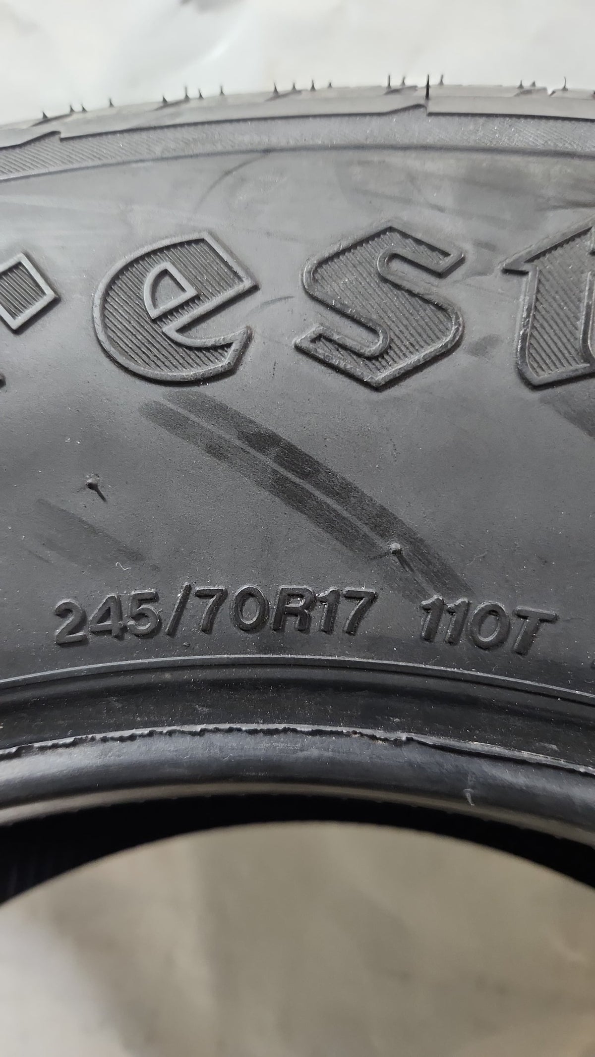 Used Tire - 245/70R17 Firestone Destination LE3