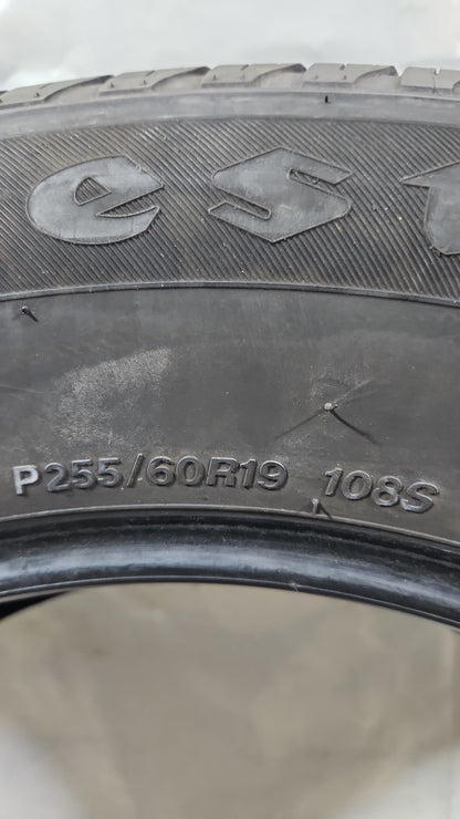 Used Tire - 255/60R19 Firestone All Season