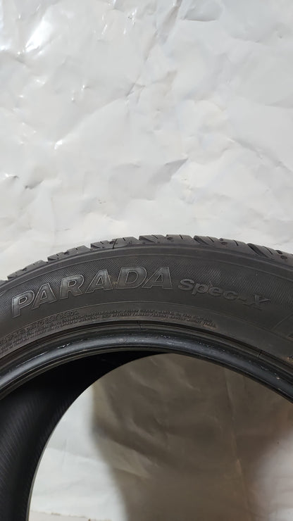 Used Tire - 295/45R20 Yokohama Parada Spec-X
