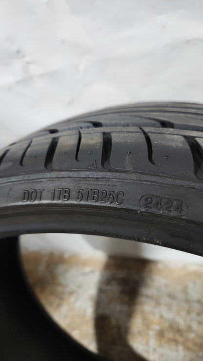 [USED] Set of 2 - 225/30R22 Delinte Thunder D7 Tires 6/32