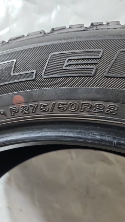 Used Tire - 275/50R22 Bridgestone Dueler H/T 684 II