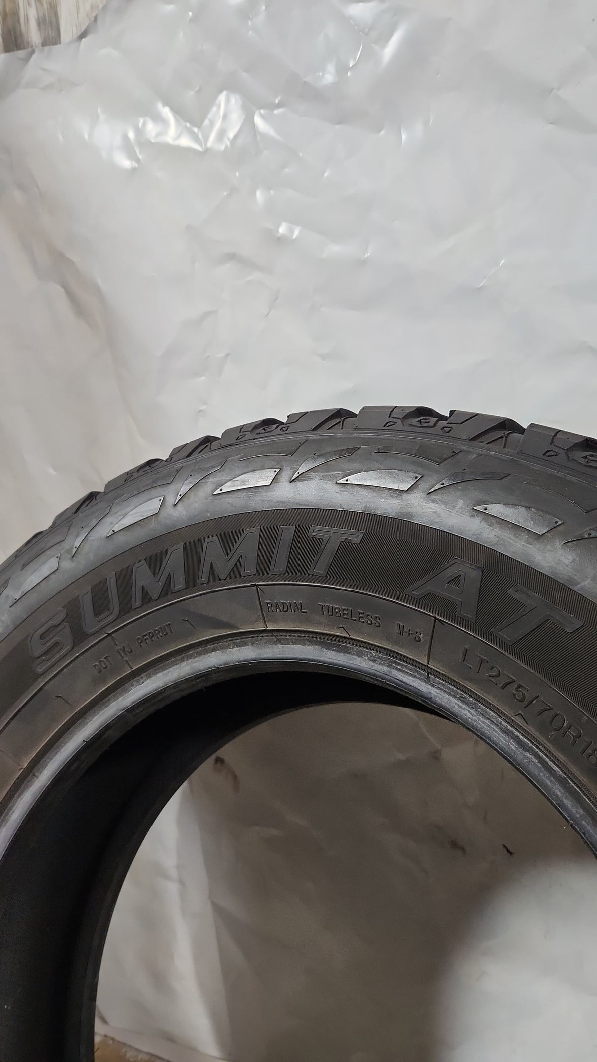 Used Tire - 275/70R18 Summit Trail Climber A/T