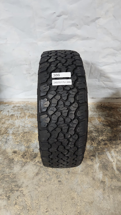 Used Tire - 245/70R17 General Grabber A/TX 119/116 E