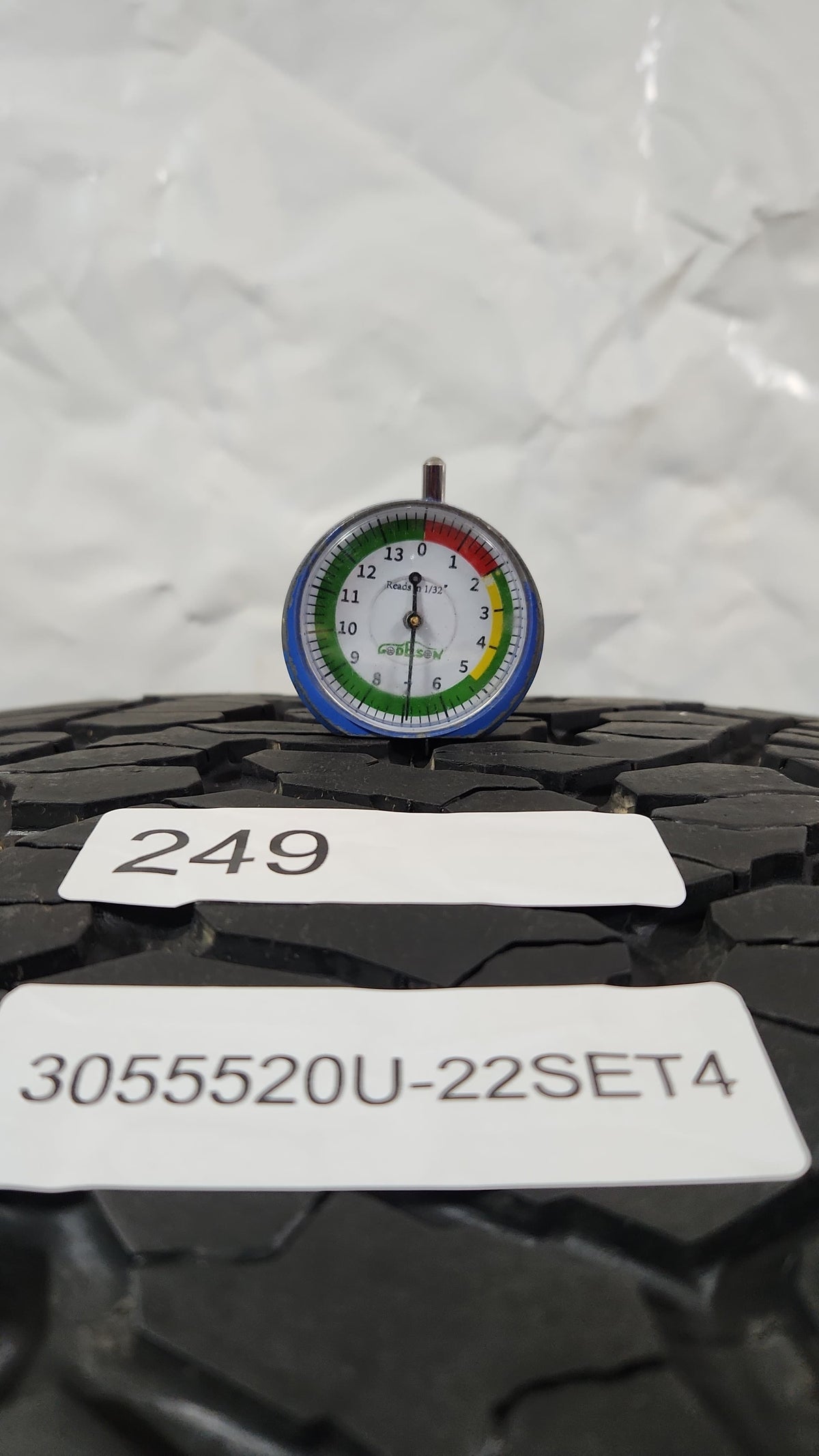 Set of 4 Used Tires - 305/55R20 BFGoodrich All-Terrain T/A KO2