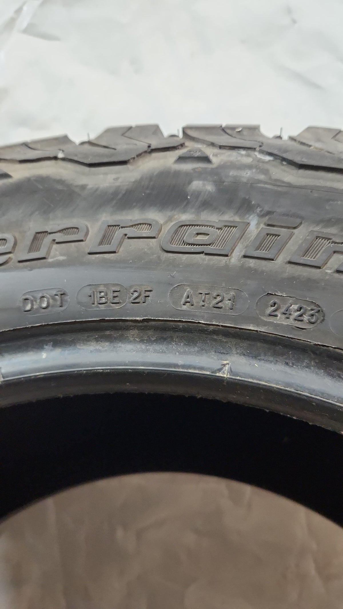 Set of 4 Used Tires - 305/55R20 BFGoodrich All-Terrain T/A KO2