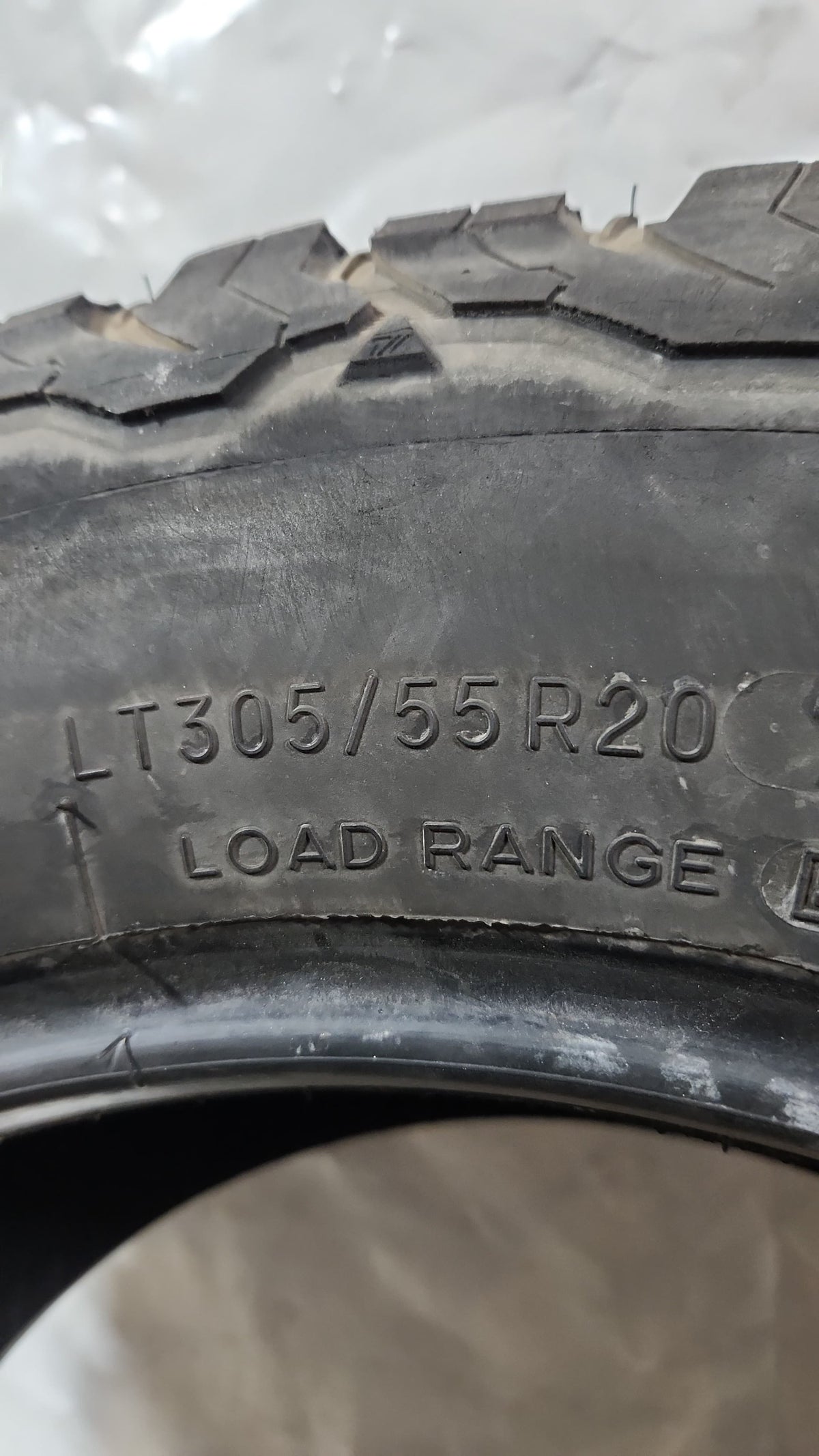 Set of 4 Used Tires - 305/55R20 BFGoodrich All-Terrain T/A KO2