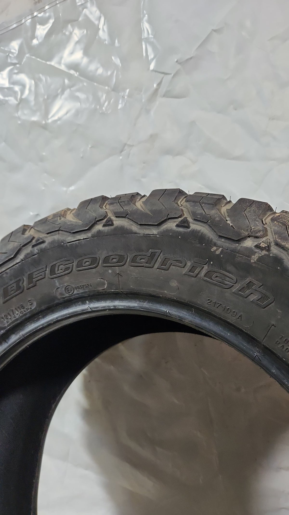 Set of 4 Used Tires - 305/55R20 BFGoodrich All-Terrain T/A KO2