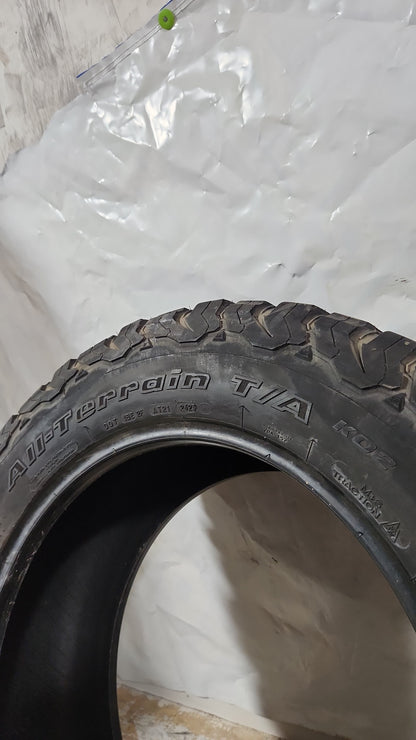 Set of 4 Used Tires - 305/55R20 BFGoodrich All-Terrain T/A KO2