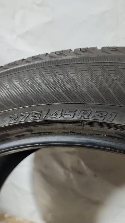 Used Tire - 275/45R21 Yokohama Geolandar X-CV G057 110 XL