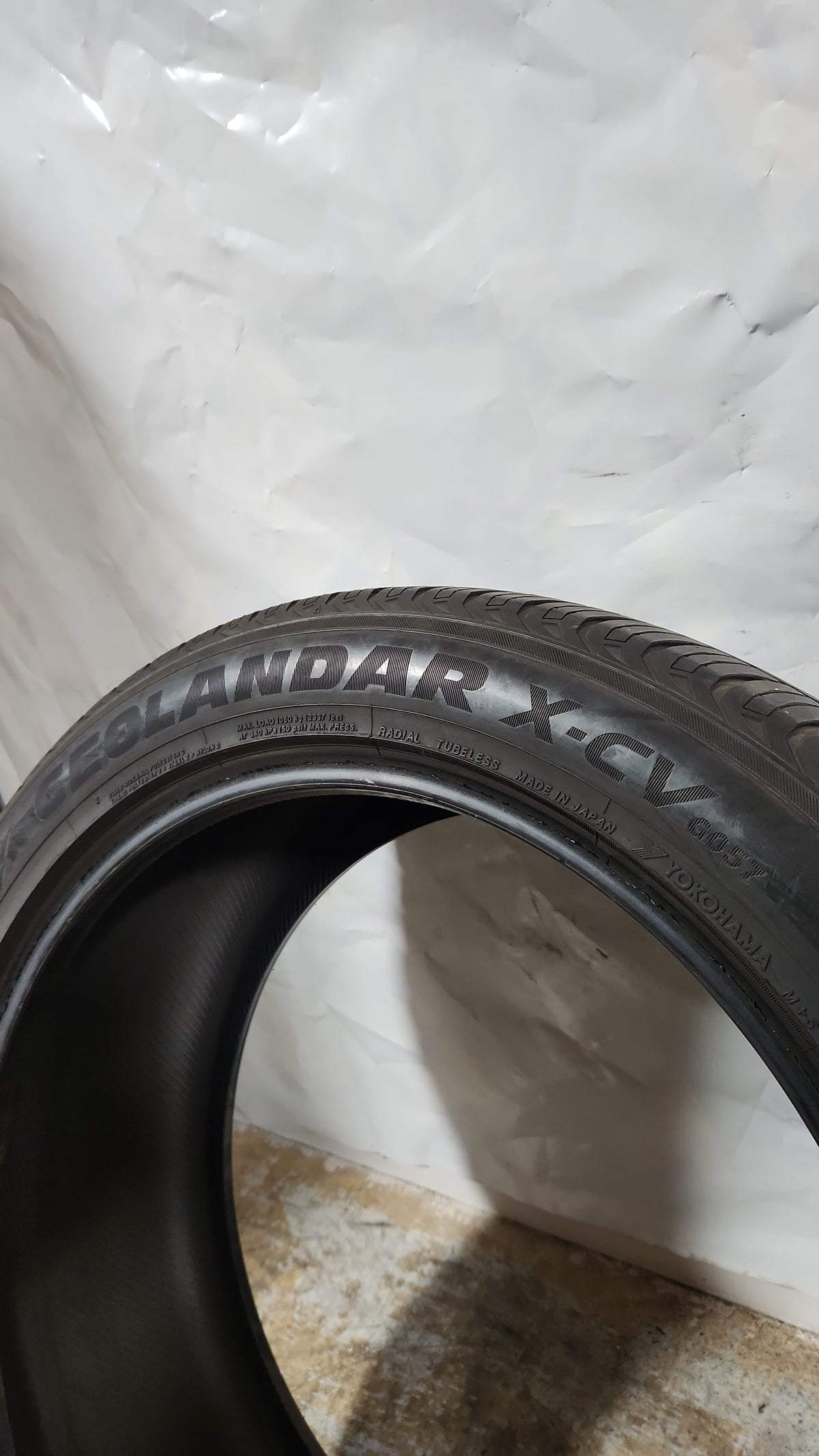 Used Tire - 275/45R21 Yokohama Geolandar X-CV G057 110 XL
