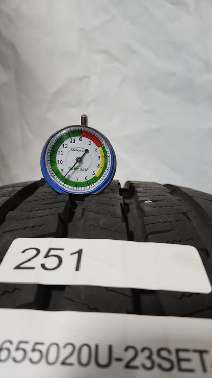 Set of 4 - 265/50R20 Roadone Cavalry H/T - Used Tires