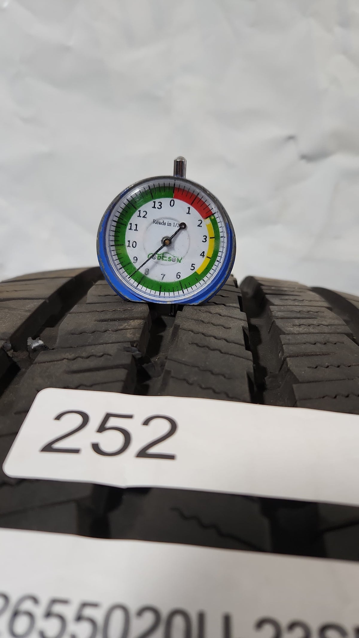 Set of 4 - 265/50R20 Roadone Cavalry H/T - Used Tires