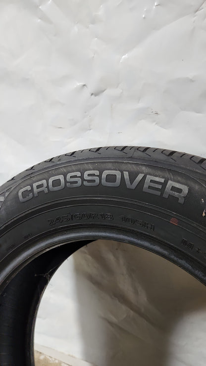 Used Tire - 245/60R18 Sentury Crossover All Weather 7/32