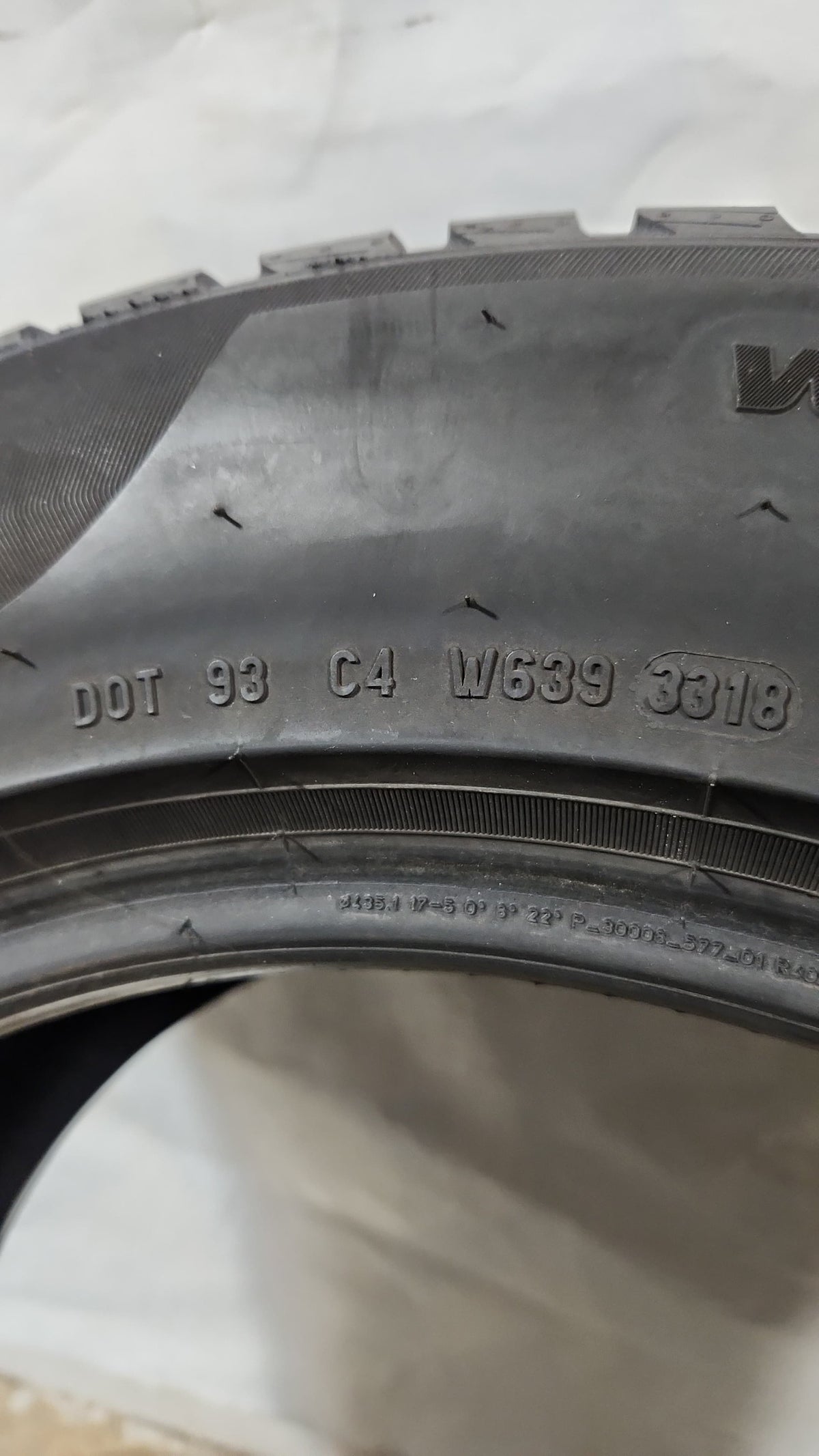 Used Tire - 225/60R17 Pirelli Sottozero 3