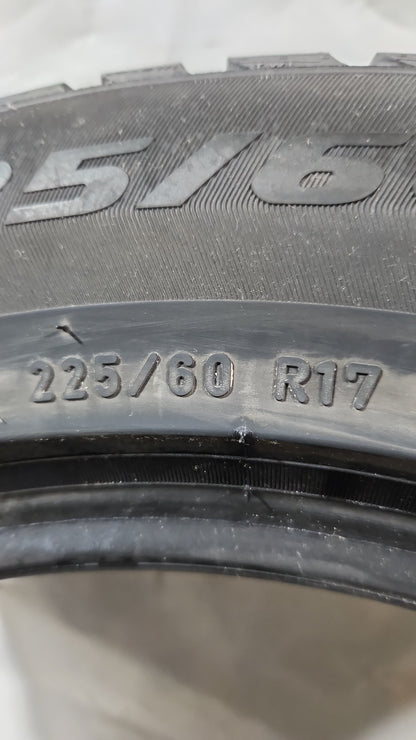 Used Tire - 225/60R17 Pirelli Sottozero 3