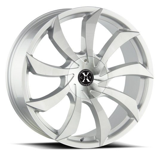 XCESS X01 X01 22X9 35MM 5X112/5X115 BRUSHED FACE SILVER | X01250235BFS