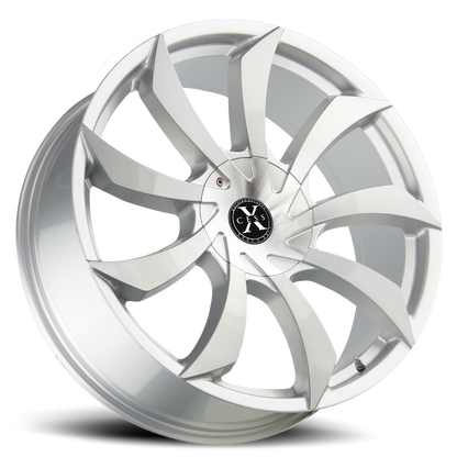 XCESS X01 X01 22X9 35MM 5X112/5X115 BRUSHED FACE SILVER | X01250235BFS