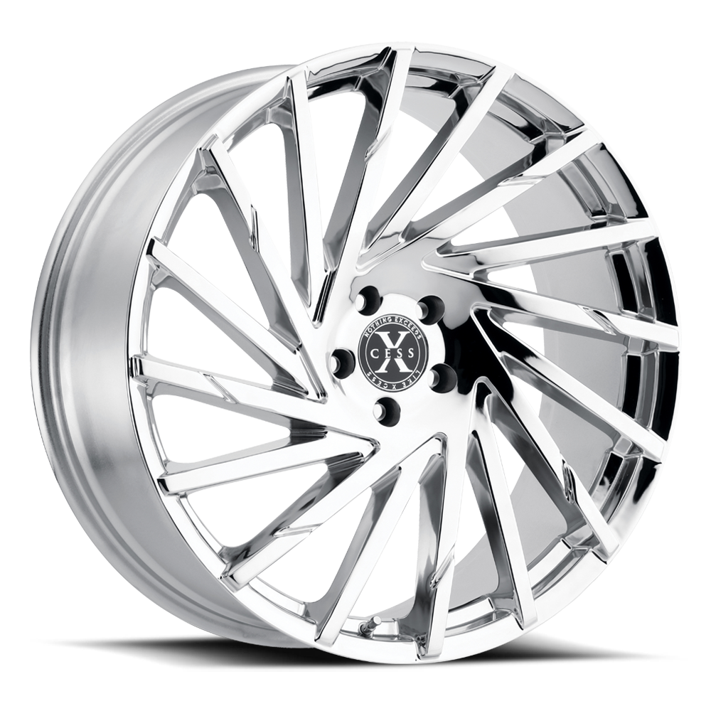 XCESS X02 X02 20X8.5 35MM 5X114.3 CHROME | X02051435