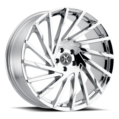 XCESS X02 X02 22X9 35MM 5X114.3 CHROME | X02251435