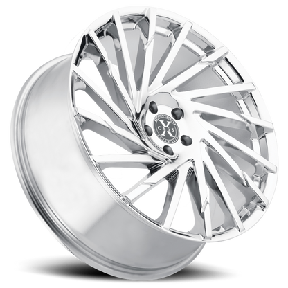 XCESS X02 X02 20X8.5 35MM 5X114.3 CHROME | X02051435