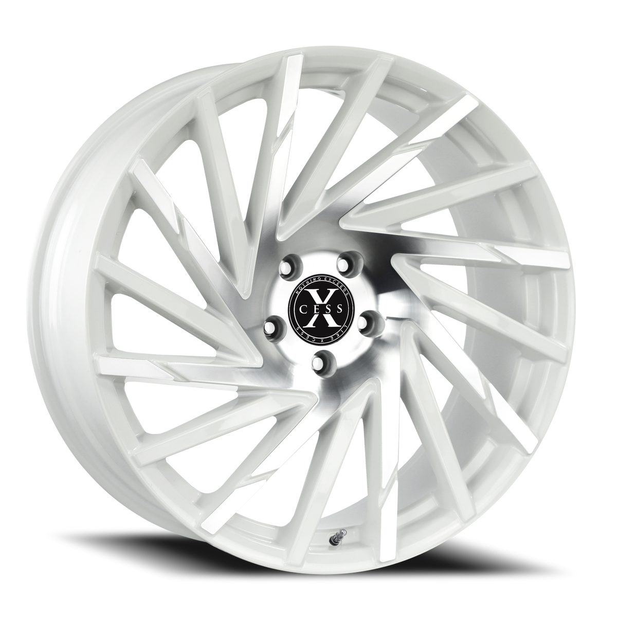 XCESS X02 X02 22X9 15MM 5X115 WHITE MACHINED | X02251515WM