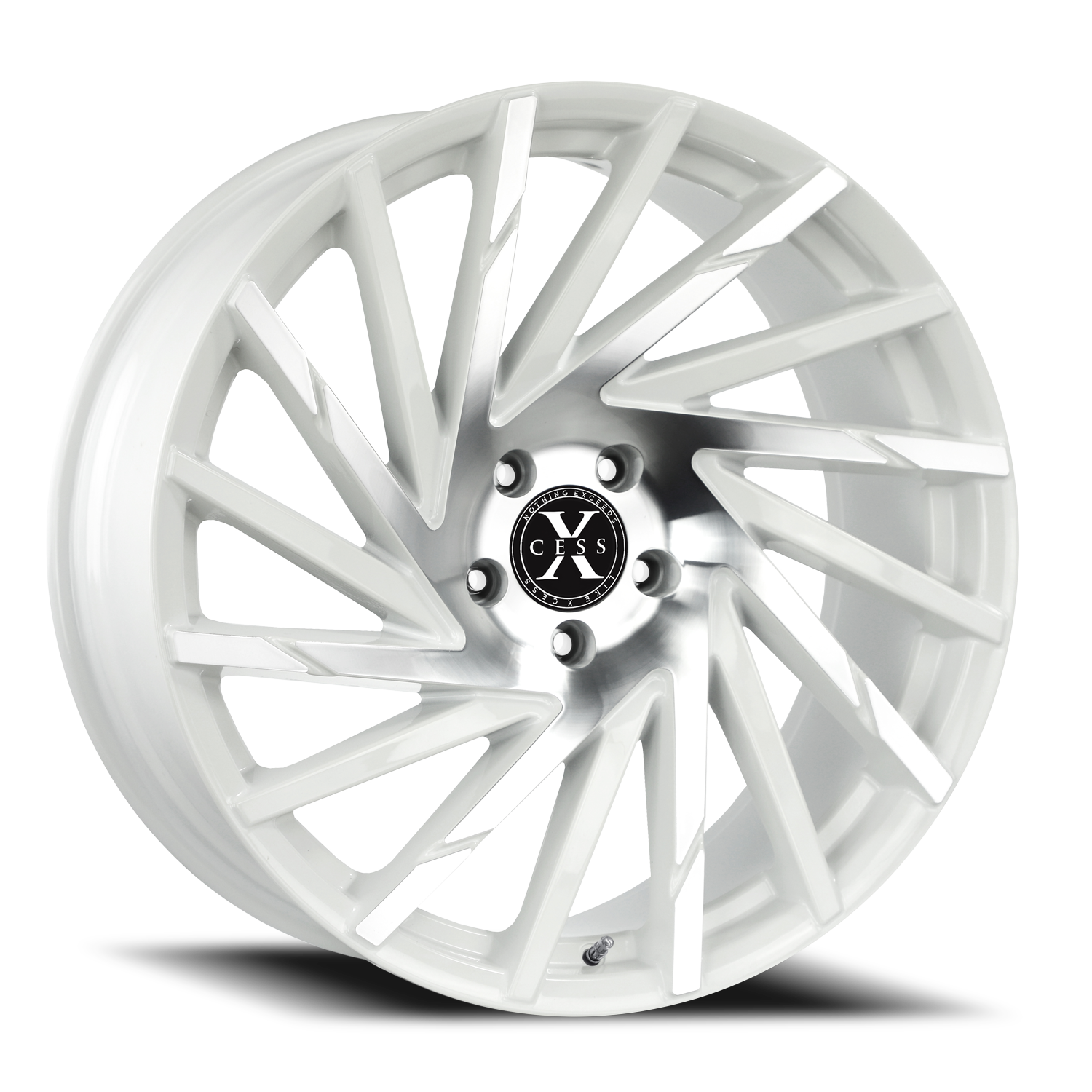 XCESS X02 X02 20X8.5 35MM 5X114.3 WHITE MACHINED | X02051435WM