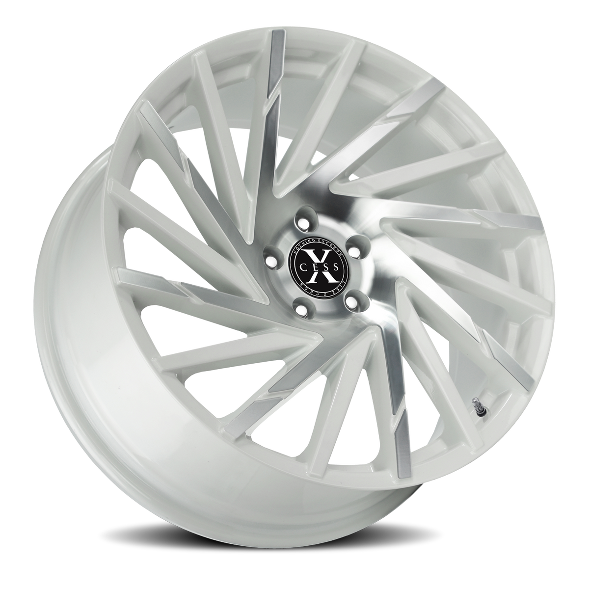 XCESS X02 X02 22X9 35MM 5X114.3 WHITE MACHINED | X02251435WM