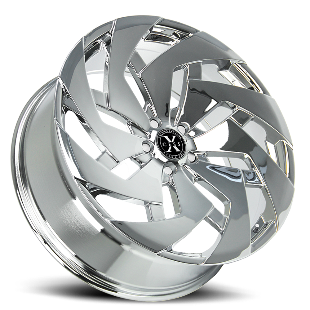 XCESS X04 X04 22X9 35MM 5X114.3 CHROME | X04251435