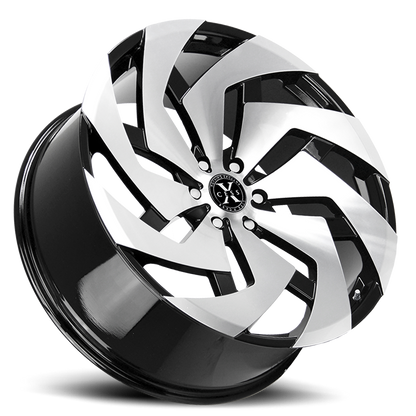 XCESS X04 X04 26X10 26MM 6X139.7 GLOSS BLACK MACHINED | X04663926GBM