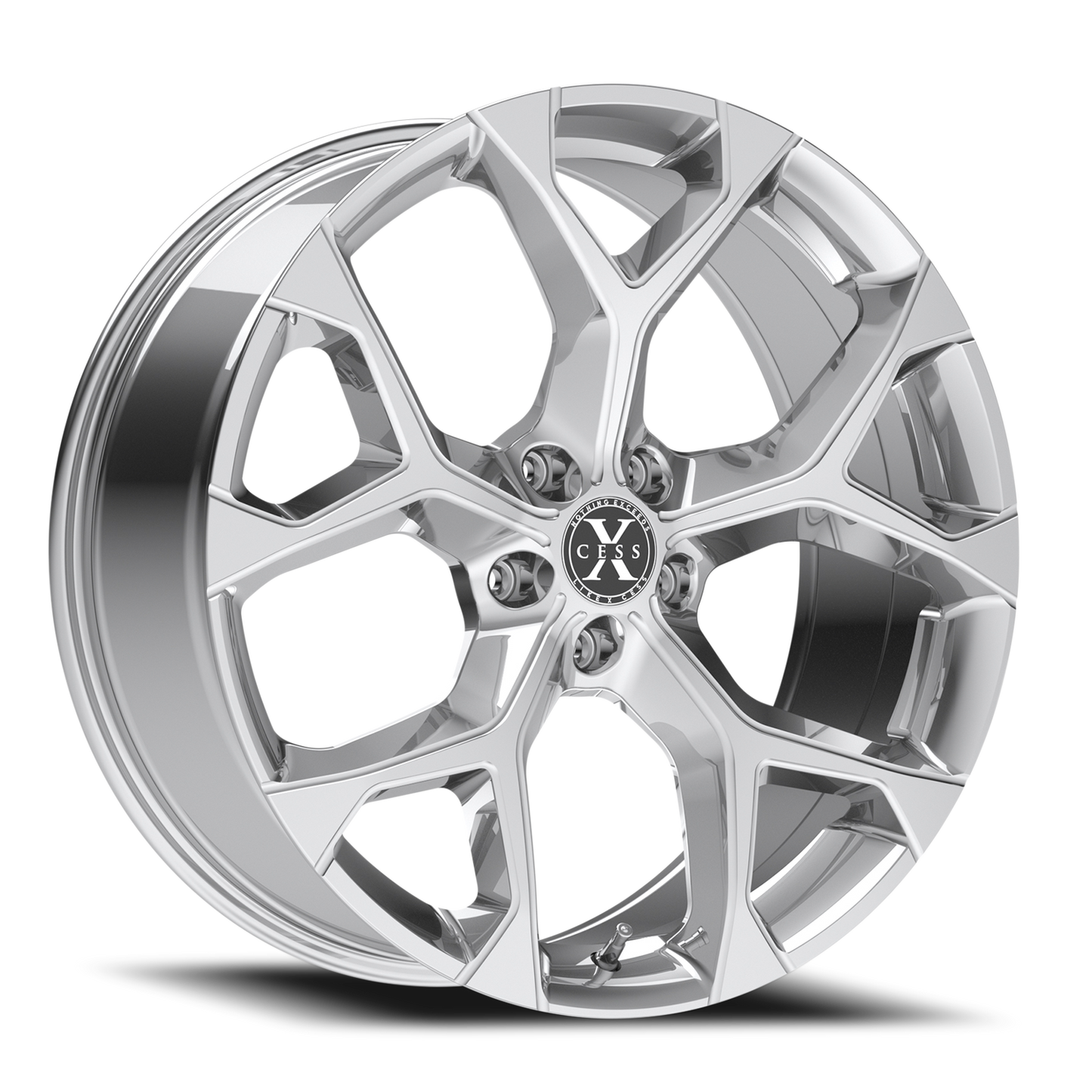 XCESS X05 5 FLAKE 22X9 15MM 5X127 CHROME | X0529052715C