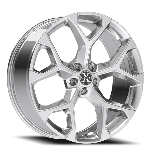 XCESS X05 5 FLAKE 24X9 18MM 5X139.7 CHROME | X0549053918C